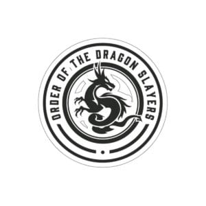 Order of the Dragon Slayers™ Logo Sticker