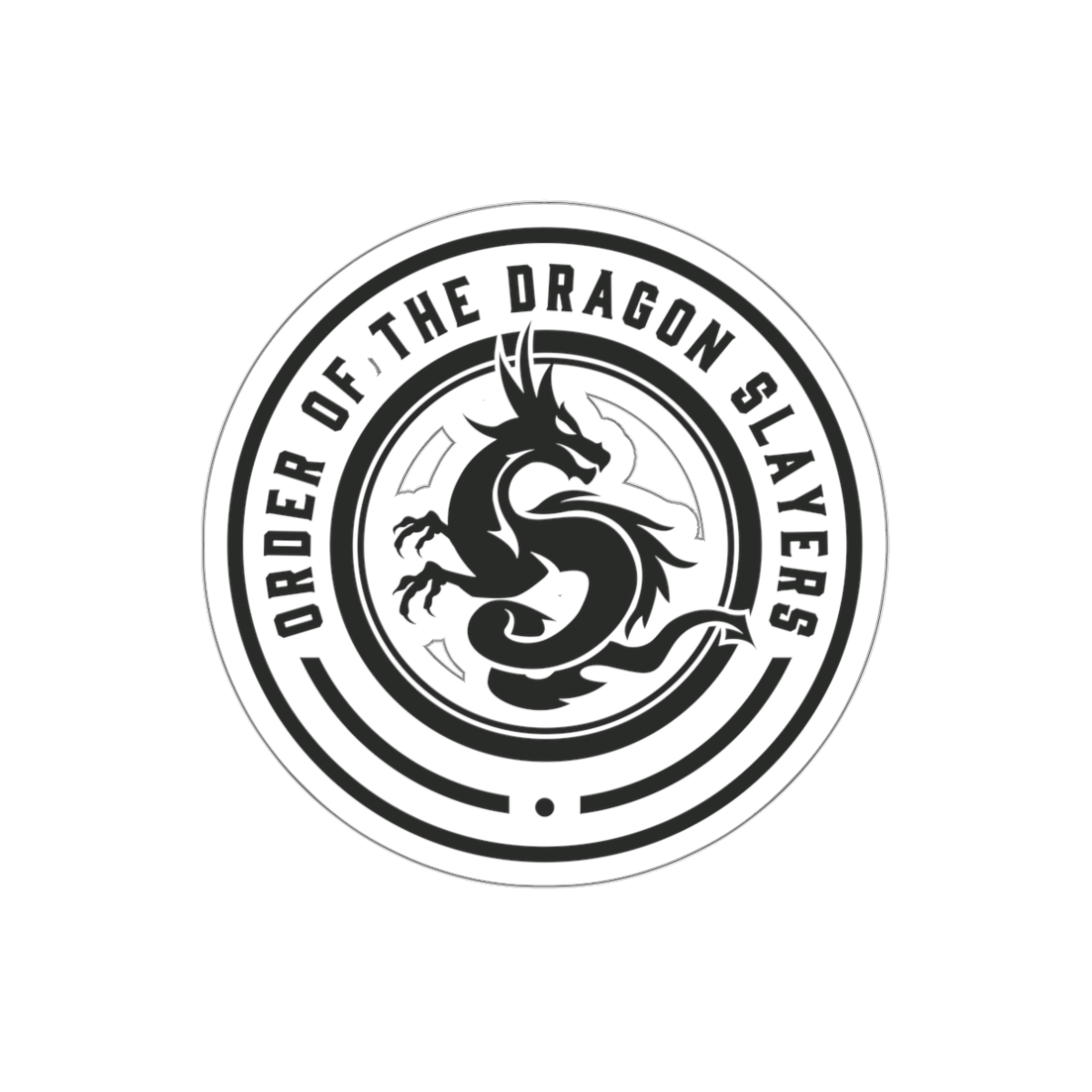Order of the Dragon Slayers™ Logo Sticker