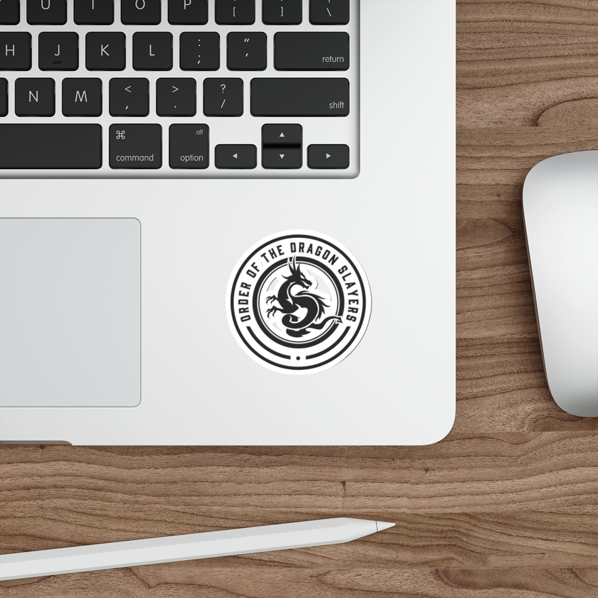 Order of the Dragon Slayers™ Logo Sticker - Image 2