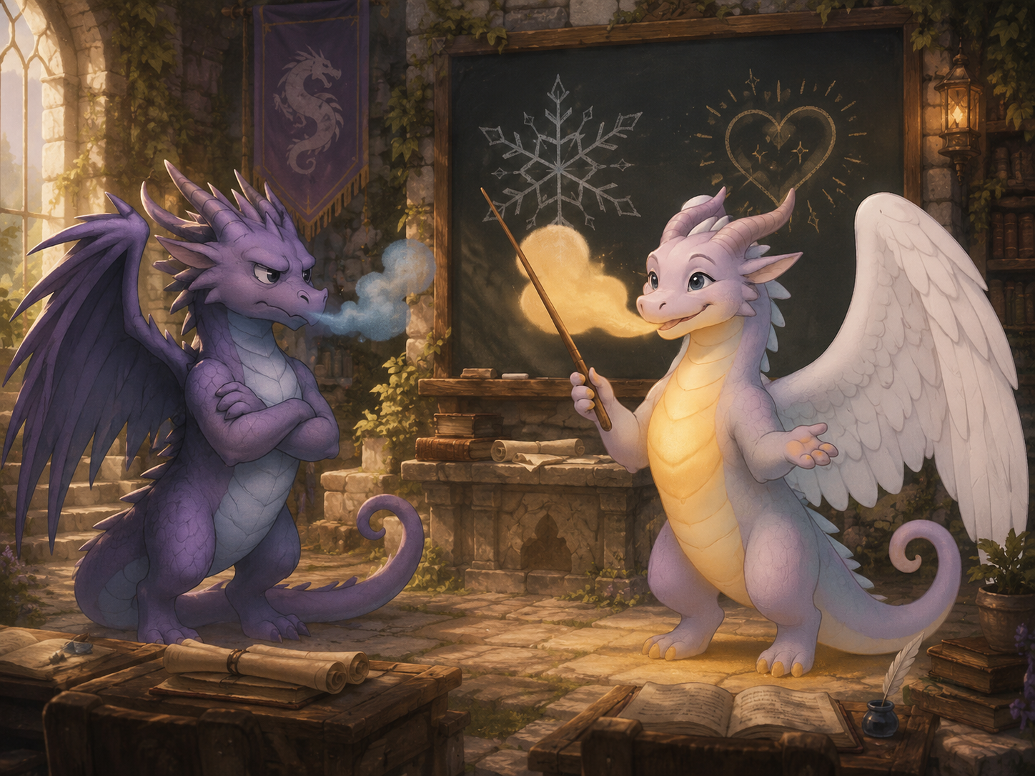 Meet the Dragons: Coldheart/Tenderflame